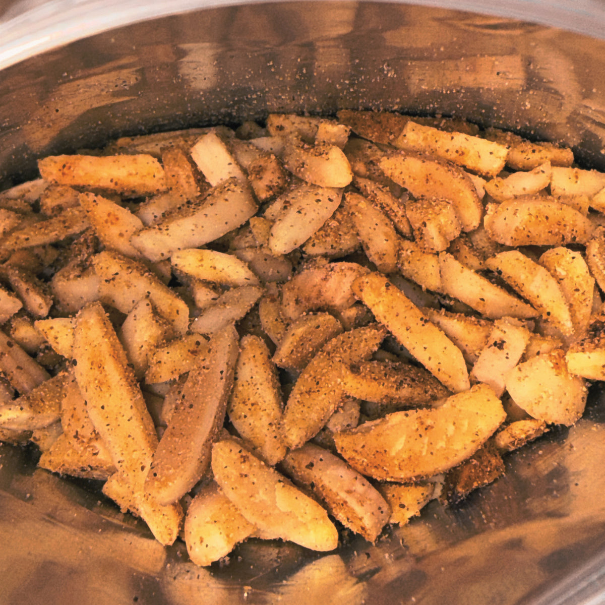 Close-up of habanero lime roasted almond stix