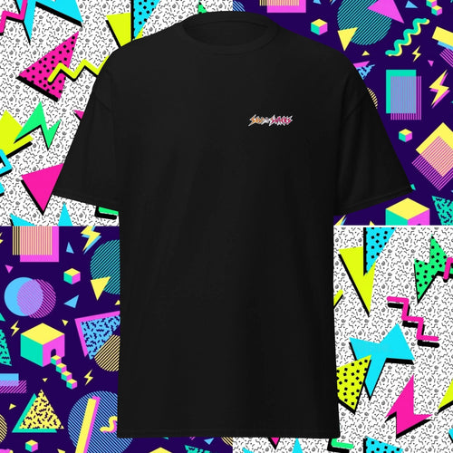Send It logo unisex classic tee, black, front view