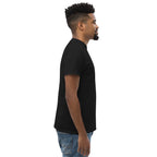 Send It Snacks logo unisex tee, black, right view